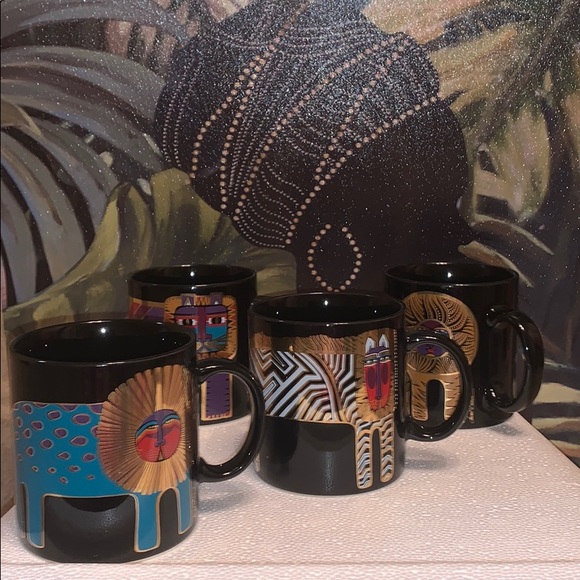 Laurel Burch Other - 😊FINAL PRICE DROPLaurel Burch mugs set of 4
